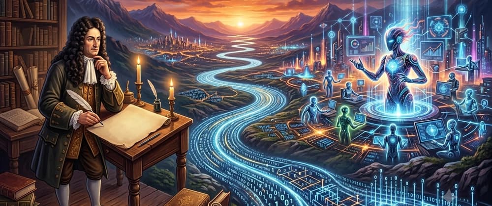 Leibniz e o Cálculo do Pensamento: Binário, Characteristica Universalis e a IA Agentiva